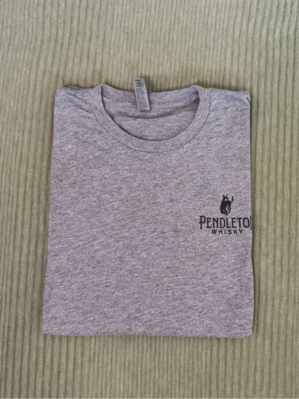 Next Level Apparel Heather Gray Crewneck Tee